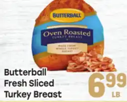 Tony’s Fresh Market Butterball Fresh Sliced Turkey Breast offer