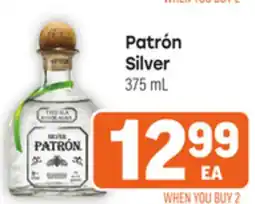Tony’s Fresh Market Patrón Silver offer