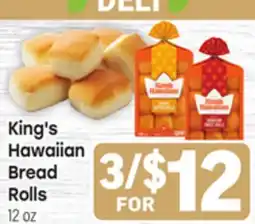 Tony’s Fresh Market King's Hawaiian Bread Rolls offer