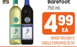 Tony’s Fresh Market Barefoot offer