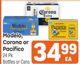 Tony’s Fresh Market Modelo, Corona or Pacifico offer