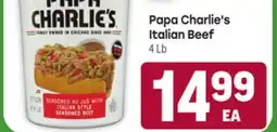 Tony’s Fresh Market Papa Charlie's Italian Beef offer