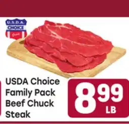 Tony’s Fresh Market USDA Choice Family Pack Beef Chuck Steak offer