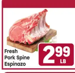 Tony’s Fresh Market Fresh Pork Spine offer