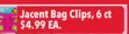 Tony’s Fresh Market Jacent Bag Clips offer