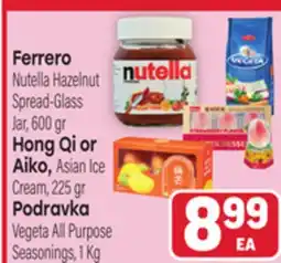 Tony’s Fresh Market Ferrero, Hong Qi or Aiko, Podravka offer