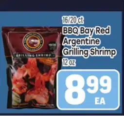 Tony’s Fresh Market 16/20 ct BBQ Bay Red Argentine Grilling Shrimp 12 oz offer