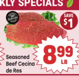 Tony’s Fresh Market Seasoned Beef Cecina de Res offer