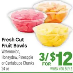 Tony’s Fresh Market Fresh Cut Fruit Bowls offer