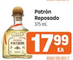 Tony’s Fresh Market Patrón Reposado offer