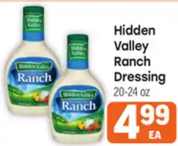 Tony’s Fresh Market Hidden Valley Ranch Dressing offer