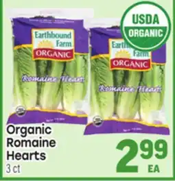Tony’s Fresh Market Organic Romaine Hearts offer