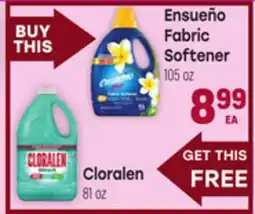 Tony’s Fresh Market Ensueño Fabric Softener offer