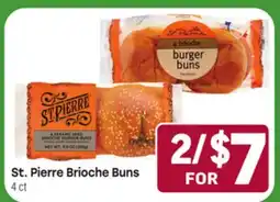 Tony’s Fresh Market St. Pierre Brioche Buns offer