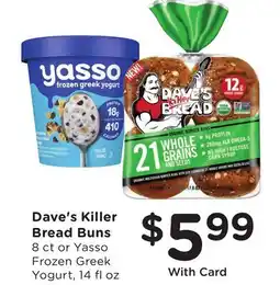 Mariano's Dave's Killer Bread Buns offer