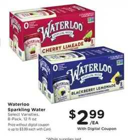 Mariano's Waterloo Sparkling Water offer