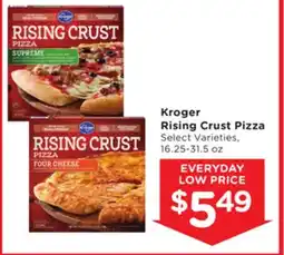 Mariano's Kroger Rising Crust Pizza offer