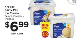 Mariano's Kroger Party Pail Ice Cream offer