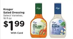 Mariano's Kroger Salad Dressing offer