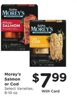 Mariano's Morey's Salmon or Cod offer