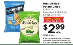 Mariano's Miss Vickie's Potato Chips offer