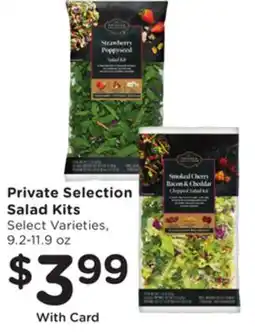Mariano's Private Selection Salad Kits offer