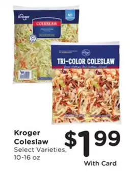 Mariano's Kroger Coleslaw offer