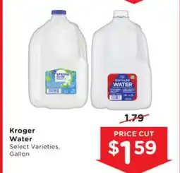 Mariano's Kroger Water offer