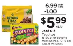 Mariano's José Olé Taquitos offer