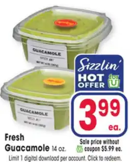 Jewel-Osco Fresh Guacamole offer