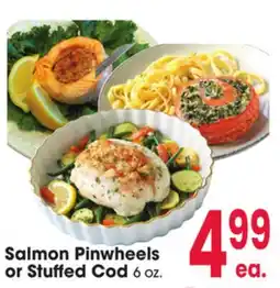 Jewel-Osco Salmon Pinwheels or Stuffed Cod offer