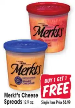 Jewel-Osco Merkt's Cheese Spreads offer