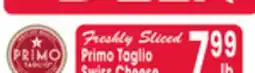 Jewel-Osco Primo Taglio Swiss Cheese offer