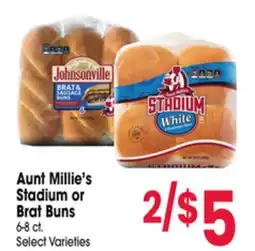 Jewel-Osco Aunt Millie's Stadium or Brat Buns offer