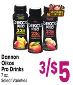Jewel-Osco Dannon Oikos Pro Drinks offer