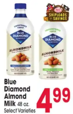 Jewel-Osco Blue Diamond Almond Milk offer