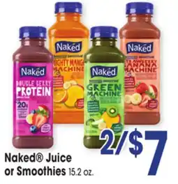 Jewel-Osco Naked Juice or Smoothies offer