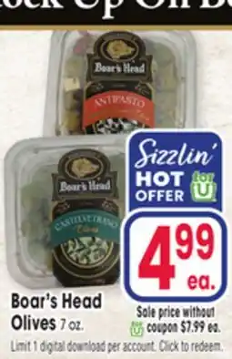 Jewel-Osco Boar's Head Olives offer