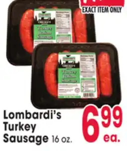 Jewel-Osco Lombardi's Turkey Sausage offer