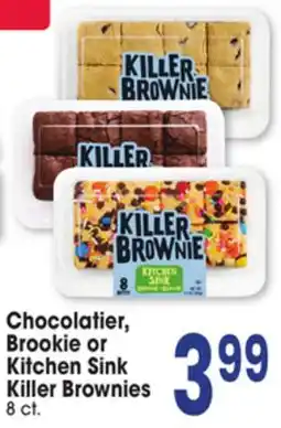 Jewel-Osco Chocolatier, Brookie or Kitchen Sink Killer Brownies offer