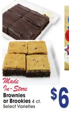 Jewel-Osco Brownies or Brookies offer