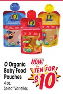 Jewel-Osco O Organic Baby Food Pouches offer