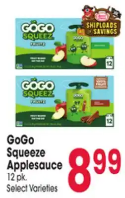 Jewel-Osco GoGo Squeeze Applesauce offer