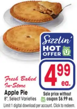 Jewel-Osco Apple Pie offer
