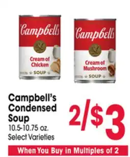 Jewel-Osco Campbell's Condensed Soup offer