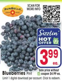 Jewel-Osco Blueberries offer