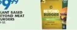 Compare Foods Beyond Meat Beyond Burger offer