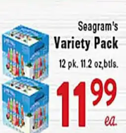 Rio Valley Market Seagram's Variety Pack offer