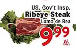 Rio Valley Market U.S. Gov't Insp. Ribeye Steak offer