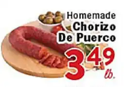 Rio Valley Market Homemade Chorizo De Puerco offer